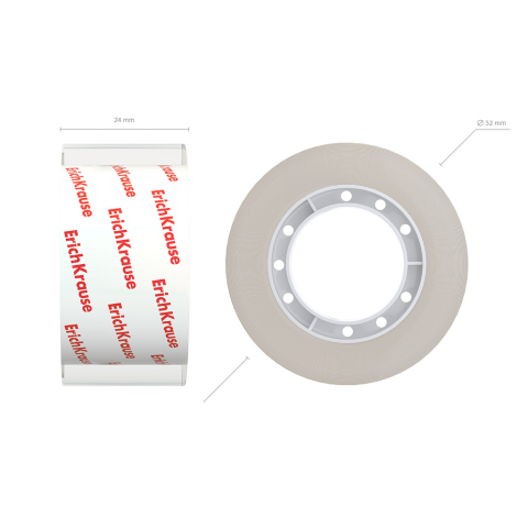 Banda adeziva ErichKrause Handy Tearable 24 mm x 20 m transparenta [3]
