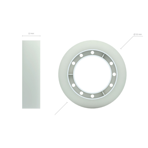 Banda adeziva ErichKrause Invisible 12 mm x 20 m transparenta [3]