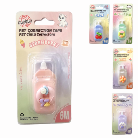 Noutăți Librăria Compas - Banda corectoare 6 m  Duoguo culori diferite