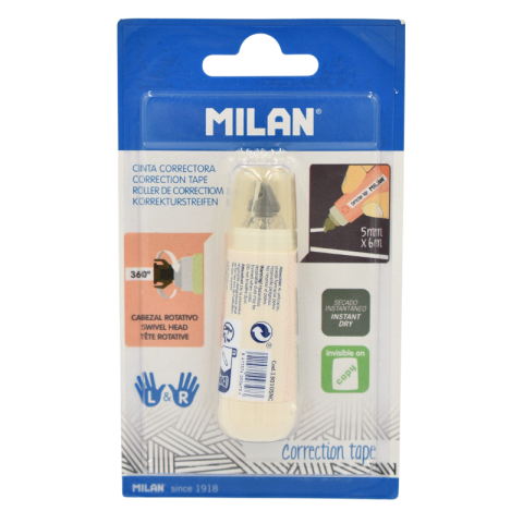 Corectoare și radiere - Banda corectoare 5 mm x 6 m Milan