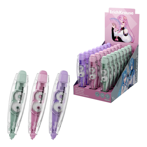 Birotică și accesorii birou - Banda corectoare Spin Manga retractabila 5mm x 6m ErichKrause
