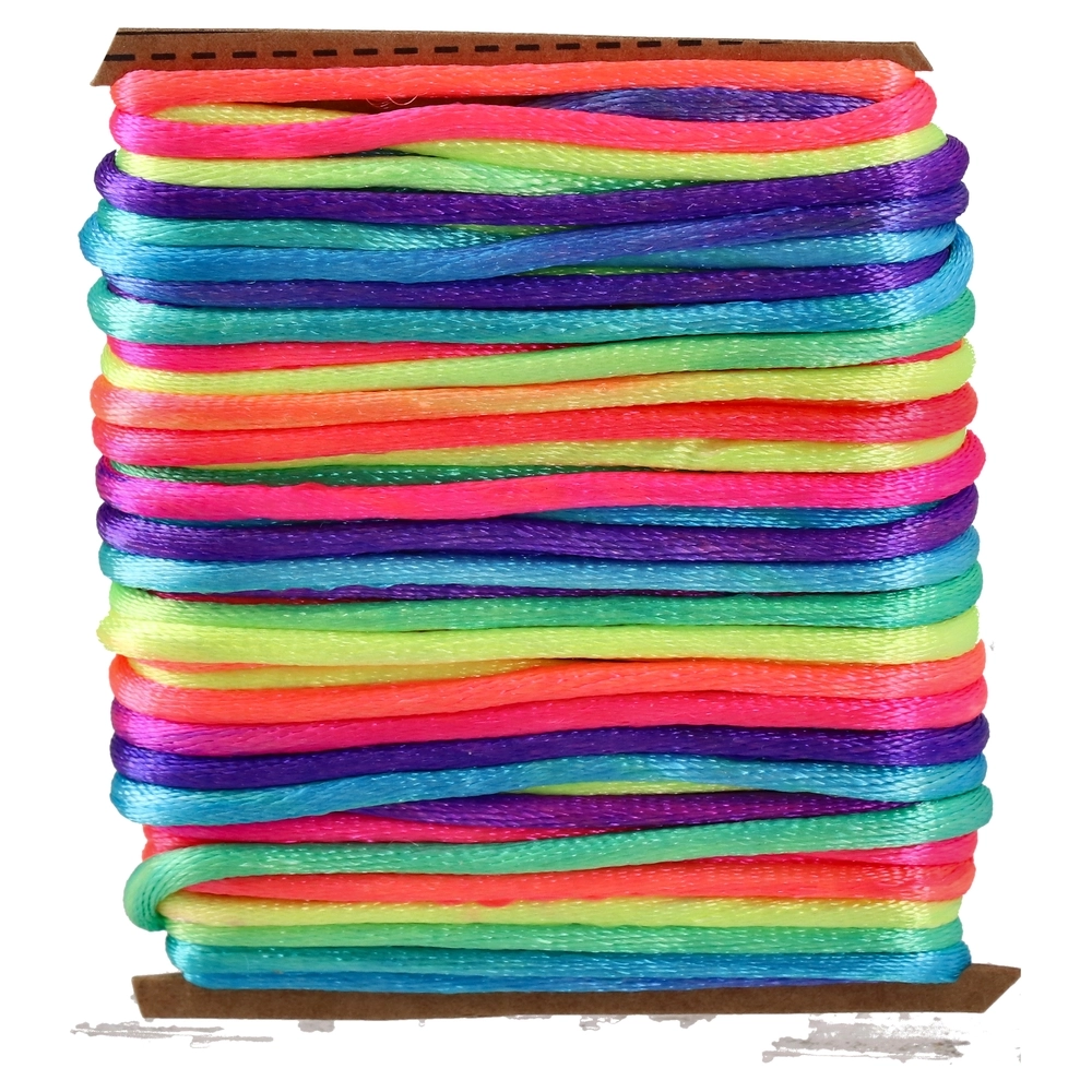 Accesorii craft - Banda decorativa Crafty Ropy kraft neon 10m Junior