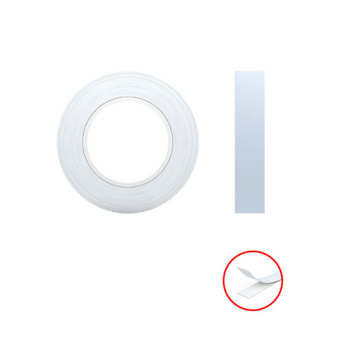 Banda dublu adeziva din spuma ErichKrause alba 1mm x 15mm x 2m [1]