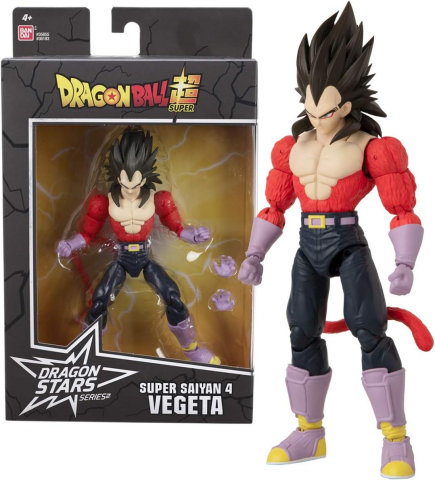 BANDAI FIGURINA DRAGON BALL DRAGON STARS SUPER SAIYAN 4 VEGETA 17CM [7]