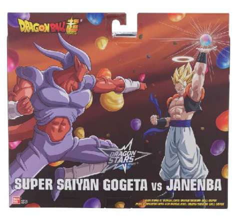 BANDAI SET 2 FIGURINE DRAGON BALL DRAGON STARS JANENBA SI SUPER SAIYAN GOGETA [3]