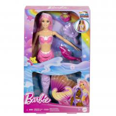 Barbie Color Change Papusa Sirena cu par roz 3 ani+ [1]