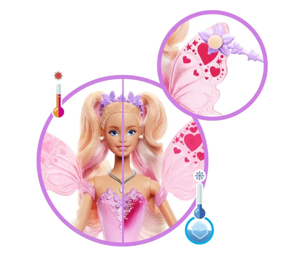 Barbie Color Change Zana magica cu par blond [3]