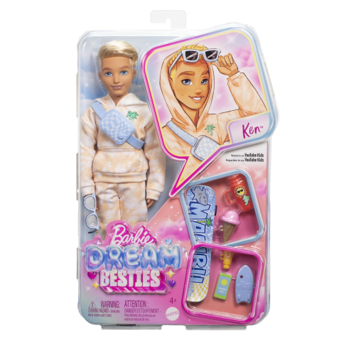 Păpuși și accesorii - BARBIE DREAM BESTIES PAPUSA KEN CU ACCESORII
