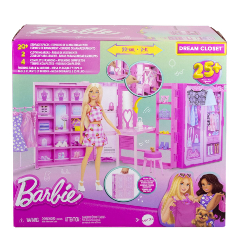 Accesorii păpuși - BARBIE DULAPUL DE VIS A LUI BARBIE