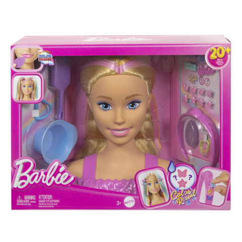 Păpuși și accesorii - BARBIE MANECHIN BARBIE PENTRU COAFAT
