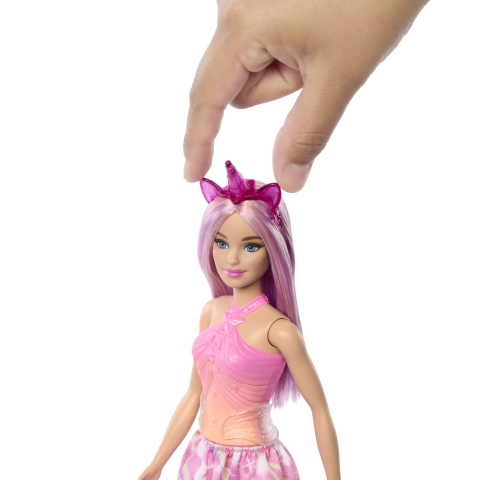 BARBIE PAPUSA BARBIE CU ACCESORII MAGICE DE UNICORN [3]