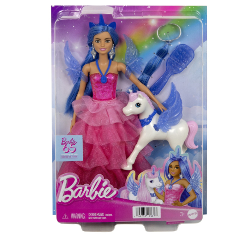 Păpuși și accesorii - BARBIE PAPUSA BARBIE CU UNICORN