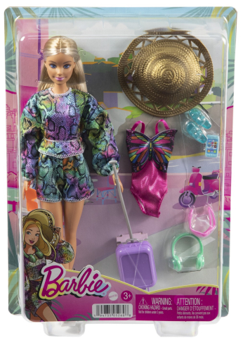 Păpuși și accesorii - BARBIE PAPUSA BARBIE IN CALATORIE