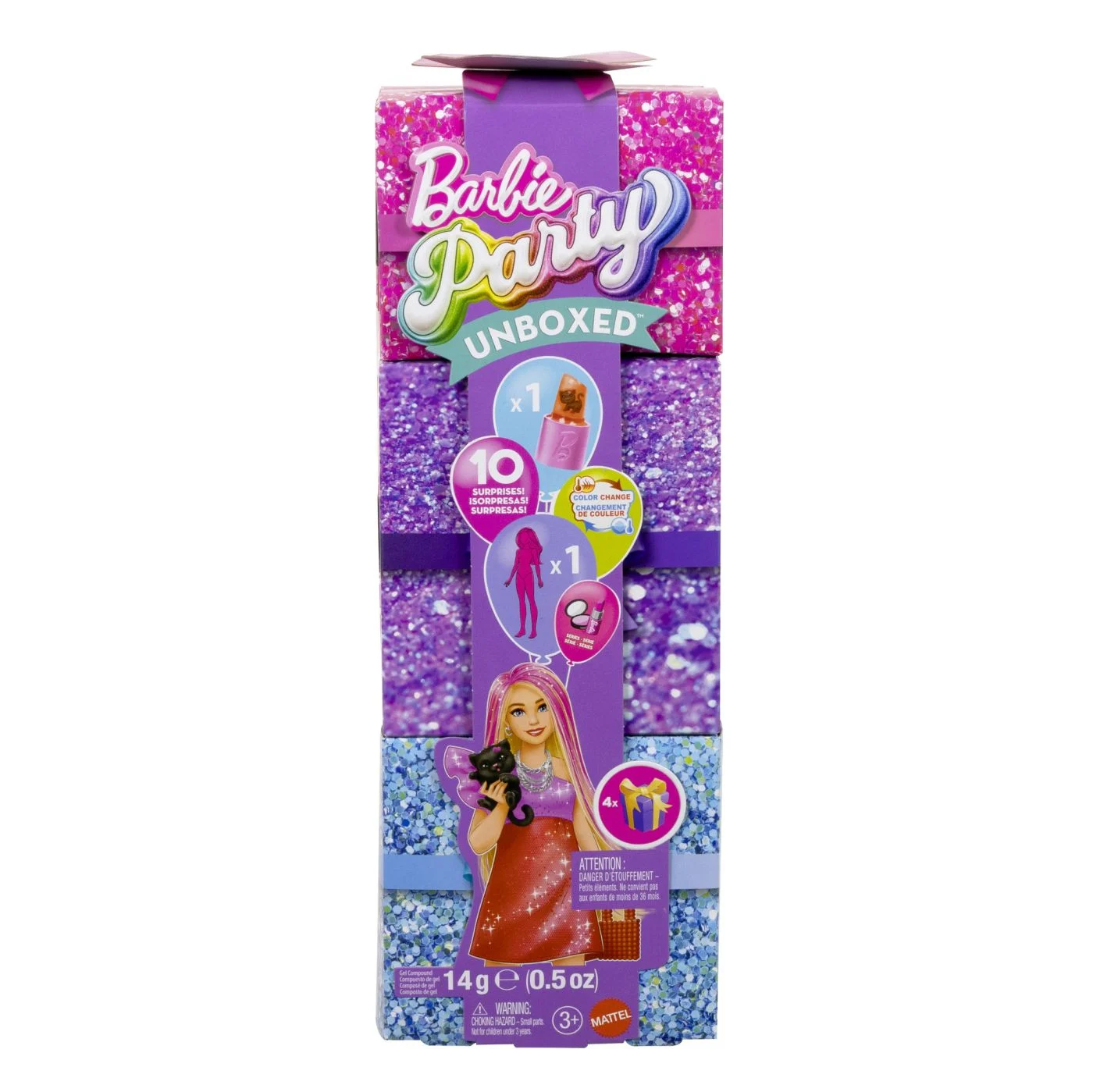Păpusi - Barbie Party Unboxed Reveal Petrecere Glam