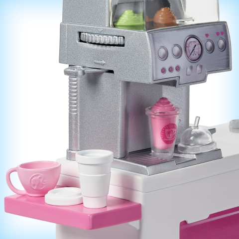 BARBIE  SET CAFENEA CU 20 DE ACCESORII [4]