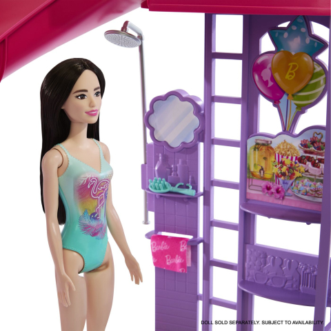 BARBIE SET DE JOACA PISCINA DE VIS CU ACCESORII [9]