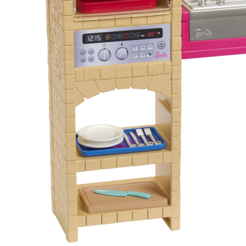 BARBIE SI TERESA RETETA PENTRU PRIETENIE SET PAPUSA TERESA SI BUCATARIE CU ACCESORII [5]