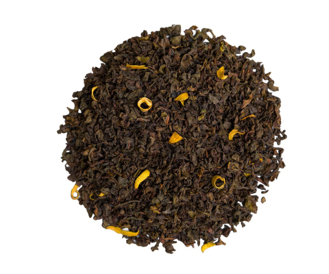 Ceai Basilur Sweet Orchard Orange and Orange Blossom albastru 75g [2]