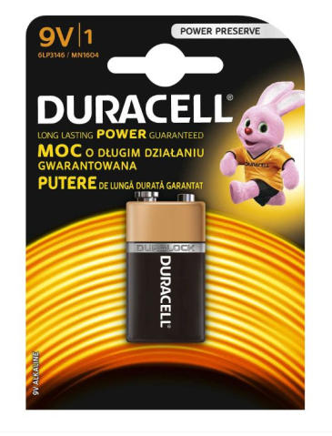 Energie și alimentare - Baterie alcalina Duracell 9v /bucata