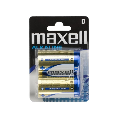 Electronice și accesorii IT - Baterii alcaline Maxell tip Goliath D LR20 1.5V 2 bucati