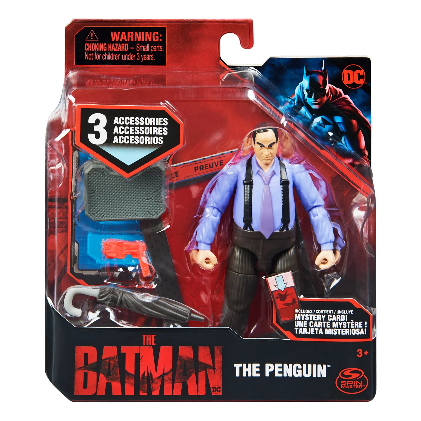 Noutăți Librăria Compas - Figurina de actiune The Penguin Batman film 10 cm Spin Master