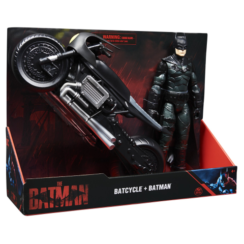 BATMAN FILM MOTOCICLETA LUI BATMAN SI FIGURINA BATMAN 30CM [8]