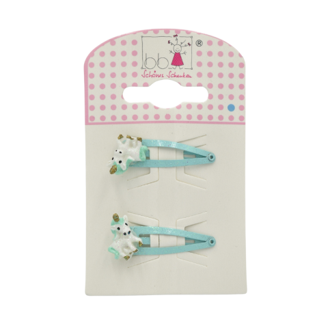 Accesorii pentru păr - Agrafe par unicorn sclipici 2/set bb Klostermann