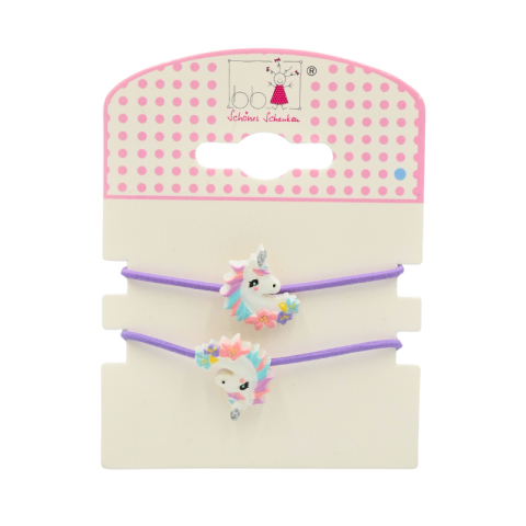 Accesorii pentru păr - Elastic par unicorn 2/set bb Klostermann