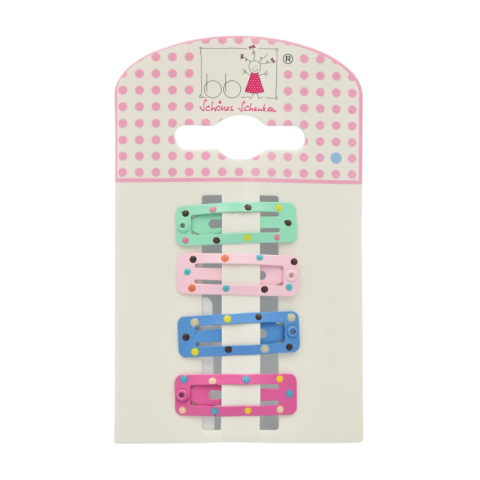 Accesorii pentru păr - Agrafe par multicolor 4/set bb Klostermann