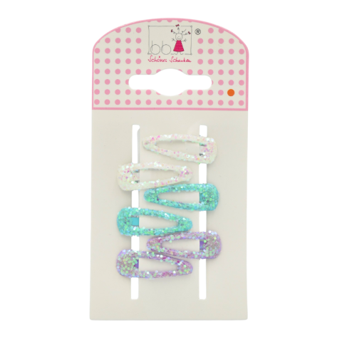 Accesorii pentru păr - Set 3 agrafe par sclipici 3 cm bb Klostermann