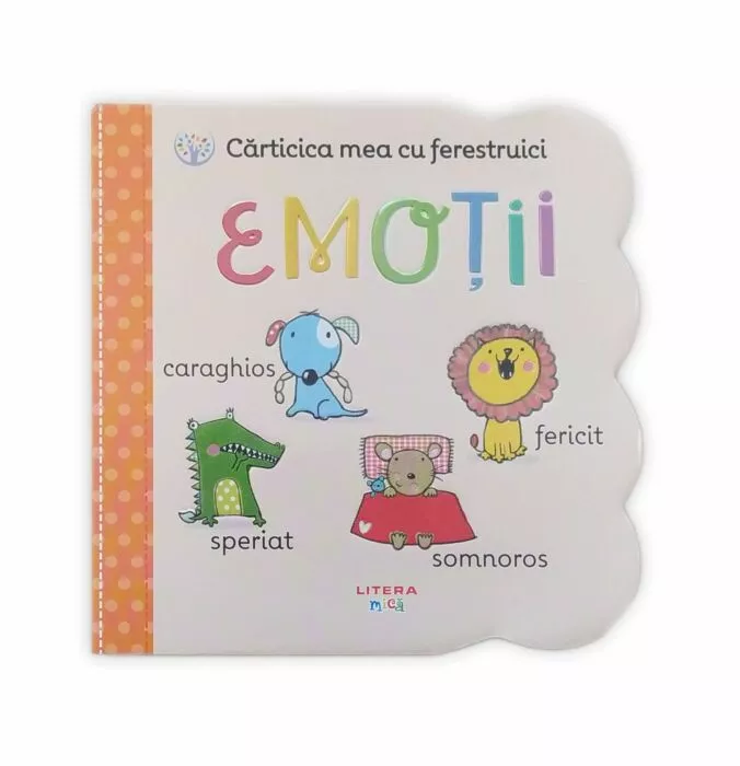 Cărți - Bebe invata. Carticica mea cu ferestruici. Emotii