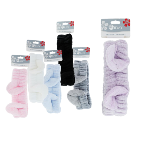 Accesorii pentru păr - Bentita cosmetica 17x6cm diferite culori