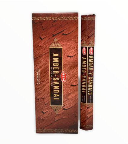 Casă și decorațiuni - Set betisoare parfumate HEM Amber Sandal