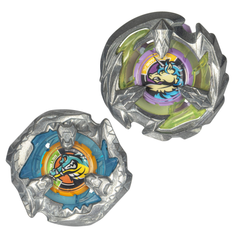 BEYBLADE X PACHET DUO BITE CROC 3-60LF SI STING UNICORN 4-60P [1]
