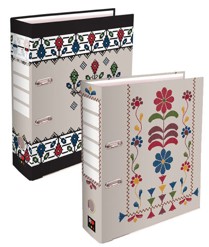 Biblioraft A4 Pigna colectia Ethno 8 cm diverse modele [0]