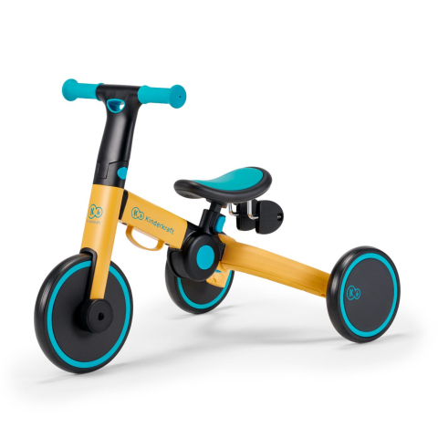 BICICLETA DE ECHILIBRU / TRICICLETA KINDERKRAFT 4TRIKE, PRIMROSE YELLOW [2]