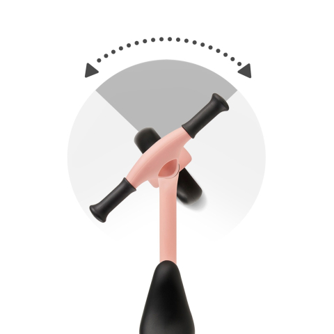 BICICLETA FARA PEDALE KINDERKRAFT TOVE, ROZ [1]