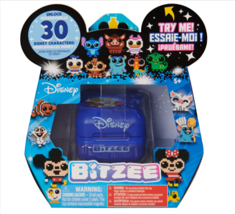 Jucării interactive și tematice - Jucarie interactiva Bitzee Disney Animalut digital cu 30 de personaje