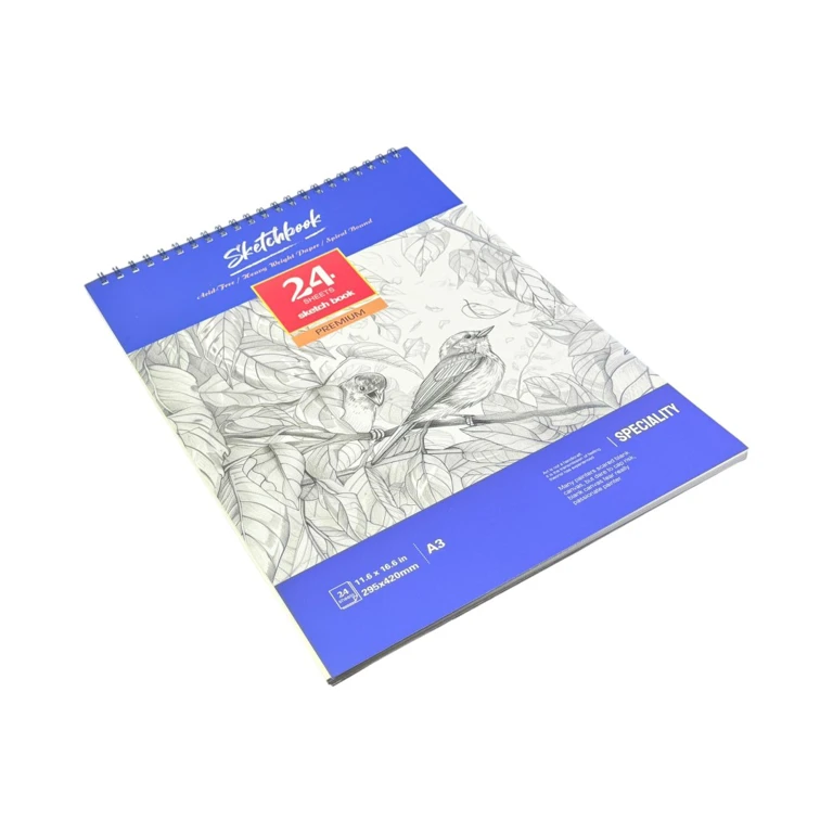 Bloc de desen A3 schite 24 foi 42x29.7 cm  spirala metalica [2]