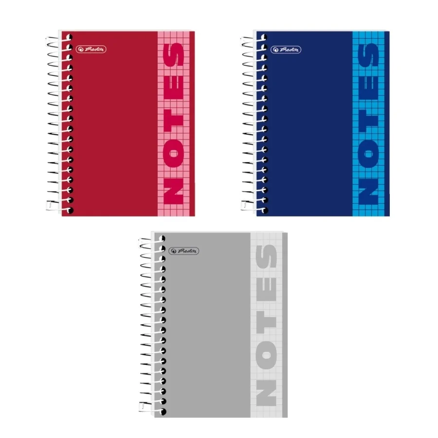 Caiete matematică - Bloc notes cu spirala 200 file matematica Herlitz