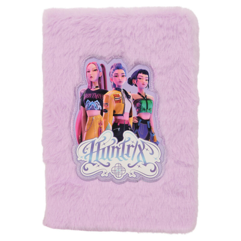 Bloc notes pufos A 5 80 pag roz K-Pop Demon Hunters Energy [2]