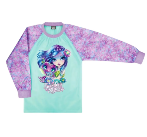 Bluza de protectie pentru pictura Nebulous Stars Nenuphia si Lilya 6-8 ani [1]