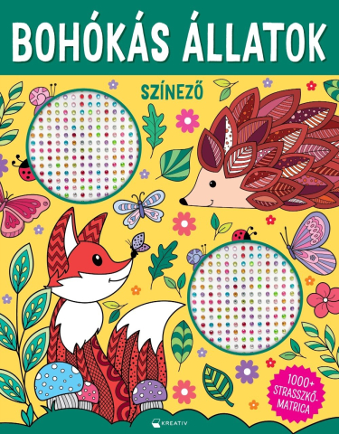 Cărți - Bohokas allatok - 1000+ strasszkomatrica