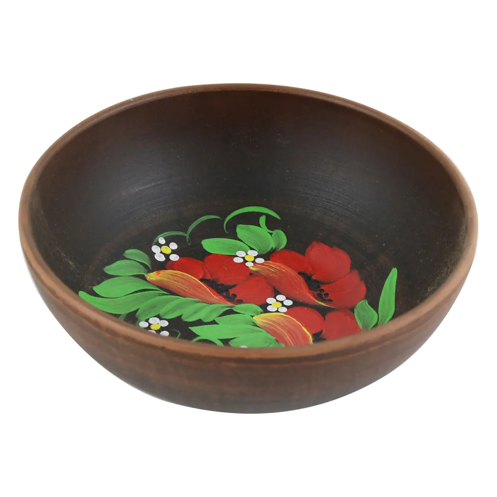 Bol din ceramica 17x6 cm cu motive florale [1]