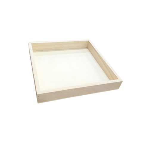 Noutăți Librăria Compas - Bol tavita patrata din lemn 20x20x3cm natur