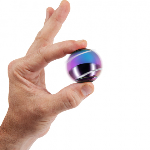 Bopster Spin Ball multicolor metalizat 4 cm [6]