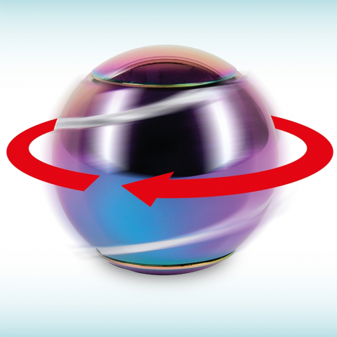 Bopster Spin Ball multicolor metalizat 4 cm [3]