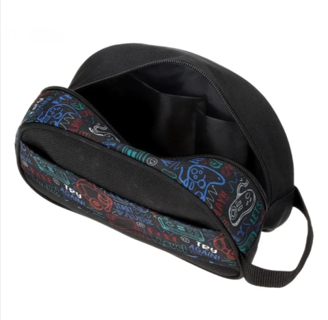 Rechizite școlare - Borseta baieti 2L Roll Road Next Level negru