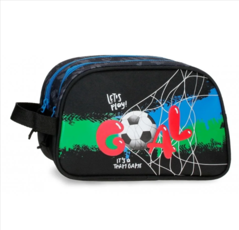 Accesorii personale și beauty - Borseta cosmetice Movom Offside negru 10 x 16 x 26 cm 2 compartimente