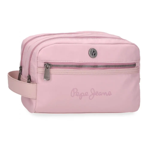 Ingrijire personală copii - Borseta mana dama Pepe Jeans Corin 2 compartimente roz 21 x 13.5 x 11 cm